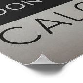 Workout Motivierend Poster (Ecke)