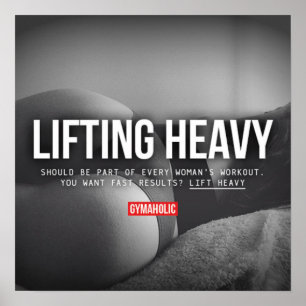 Workout Motivierend Poster