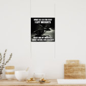 Workout Motivierend Poster (Küche)