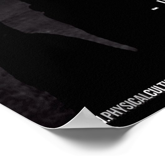 Workout Motivierend Poster (Ecke)