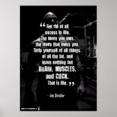 Workout Motivierend Poster (Vorne)