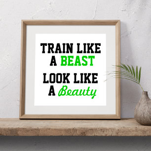 Workout Motivierend Poster