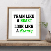 Workout Motivierend Poster