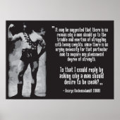 Workout Motivierend Poster (Vorne)