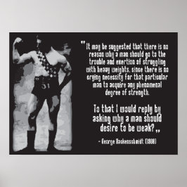 Workout Motivierend Poster