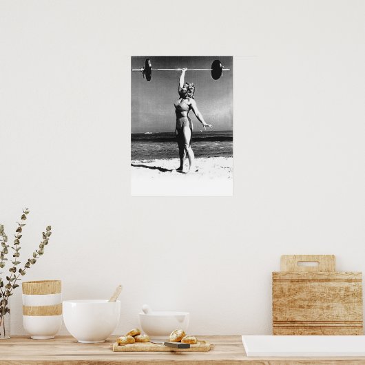 Workout Motivierend Poster (Küche)