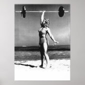 Workout Motivierend Poster (Vorne)
