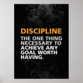 Workout Motivierend Poster (Vorne)