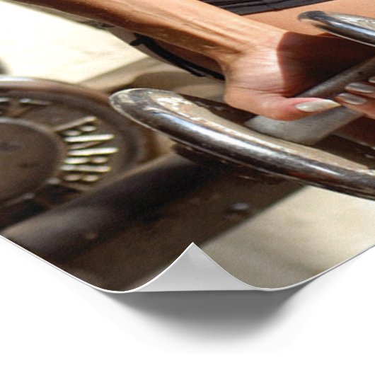 Workout Motivierend Poster (Ecke)