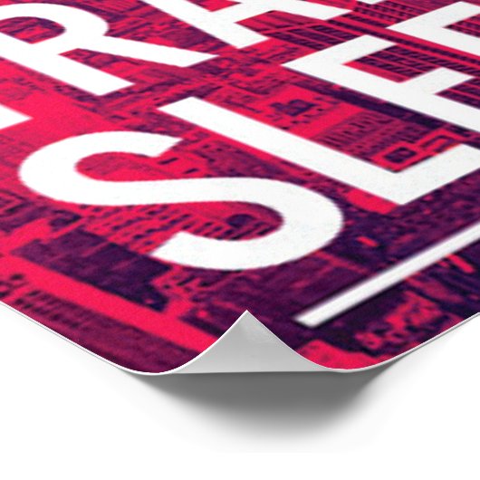 Workout Motivierend Poster (Ecke)