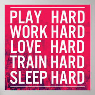 Workout Motivierend Poster