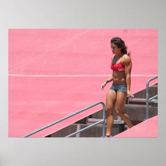 Workout Motivierend Poster (Vorne)