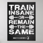 Workout Motivierend Poster (Vorne)