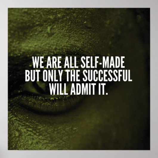 Workout Motivierend Poster (Vorne)