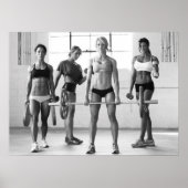 Workout Motivierend Poster (Vorne)