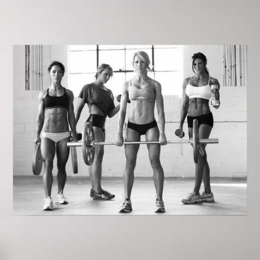 Workout Motivierend Poster (Vorne)