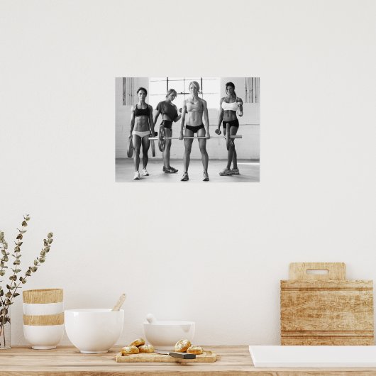 Workout Motivierend Poster (Küche)