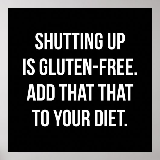 Workout Motivierend Poster (Vorne)