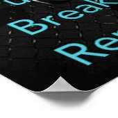 Workout Motivierend Poster (Ecke)