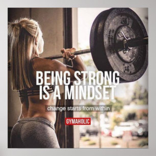 Workout Motivierend Poster