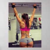 Workout Motivierend Poster (Vorne)