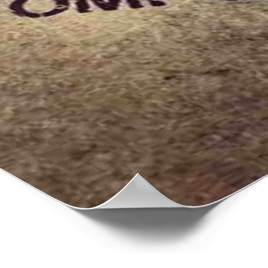 Workout Motivierend Poster (Ecke)