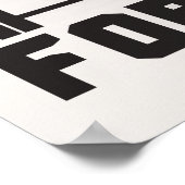 Workout Motivierend Poster (Ecke)