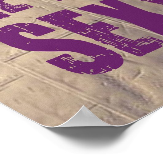 Workout Motivierend Poster (Ecke)