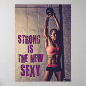 Workout Motivierend Poster (Vorne)