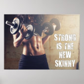 Workout Motivierend Poster (Vorne)