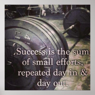 Workout Motivierend Poster