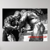 Workout Motivierend Poster (Vorne)
