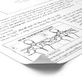 Workout Motivierend Poster (Ecke)