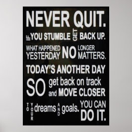 Workout Motivierend Poster