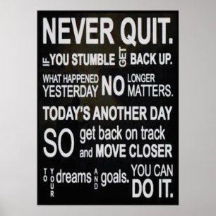 Workout Motivierend Poster