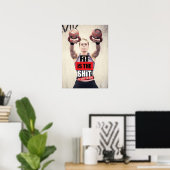 Workout Motivierend Poster (Heimbüro)
