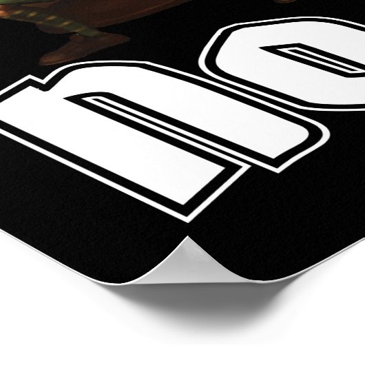 Workout Motivierend Poster (Ecke)