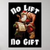 Workout Motivierend Poster (Vorne)