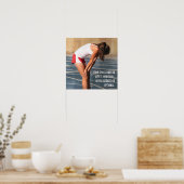 Workout Motivierend Poster (Küche)