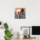 Workout Motivierend Poster (Heimbüro)