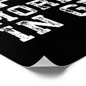 Workout Motivierend Poster (Ecke)