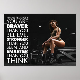 Workout Motivierend Poster