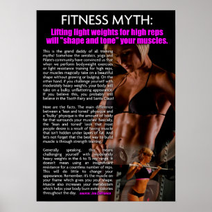 Workout Motivierend Poster