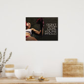 Workout Motivierend Poster (Küche)