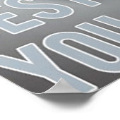 Workout Motivierend Poster (Ecke)