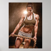 Workout Motivierend Poster (Vorne)