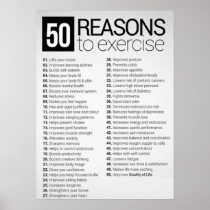 Workout Motivierend Poster