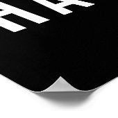 Workout Motivierend Poster (Ecke)