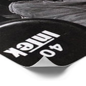 Workout Motivierend Poster (Ecke)