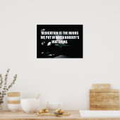 Workout Motivierend Poster (Küche)